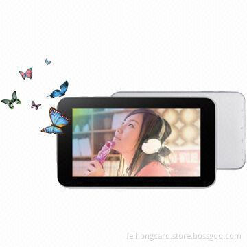 7" MID with Quad Core ARM Cortex A9 family CPU@1.2GHz (up to 1.5GHz), WiFi, Dual Camera, Supports 3G